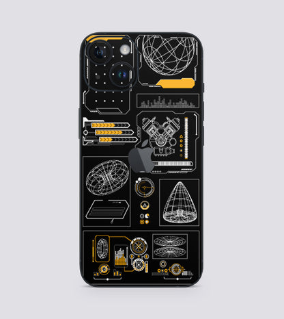 iPhone 14 Plus Space Blueprint