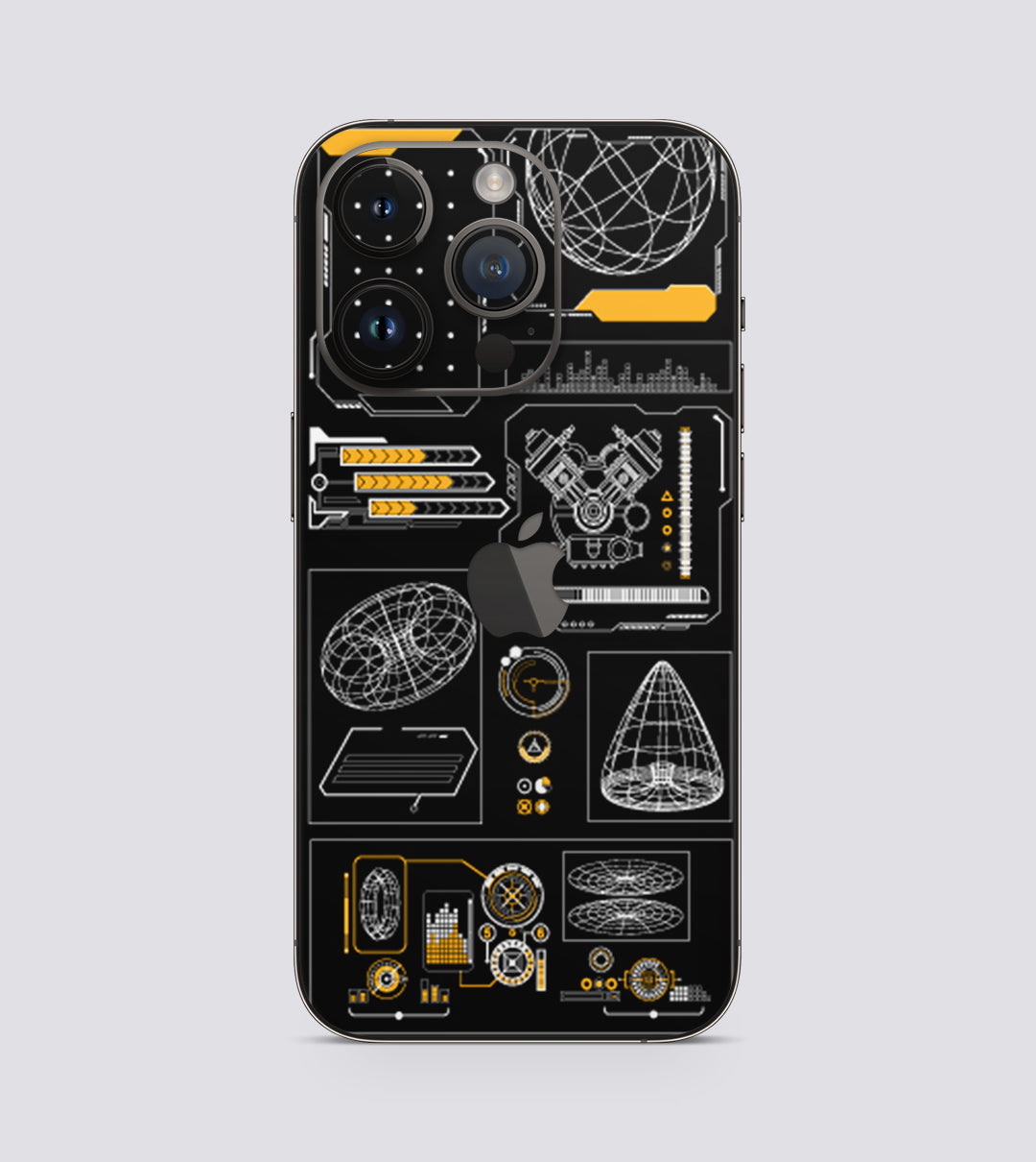 iPhone 14 Pro Space Blueprint