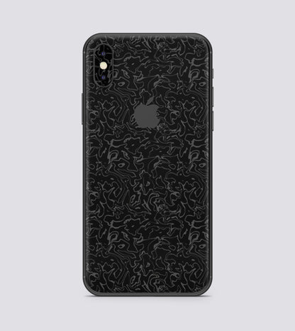 iPhone X Black Fluid