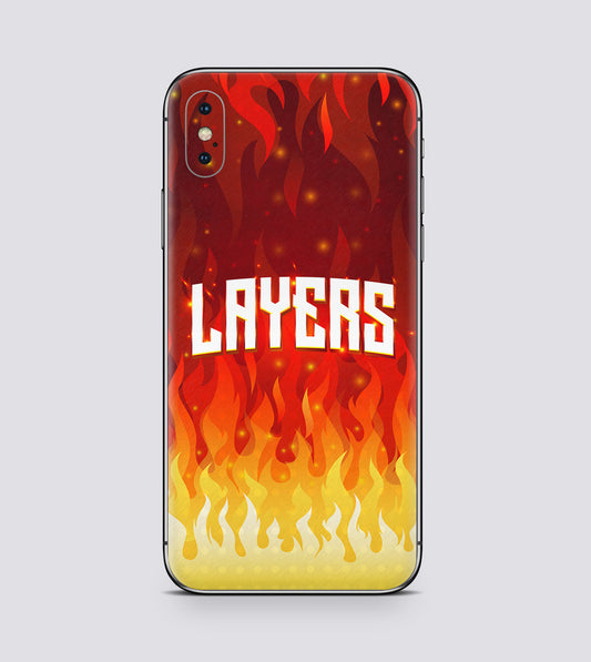 iPhone X Blazing Inferno