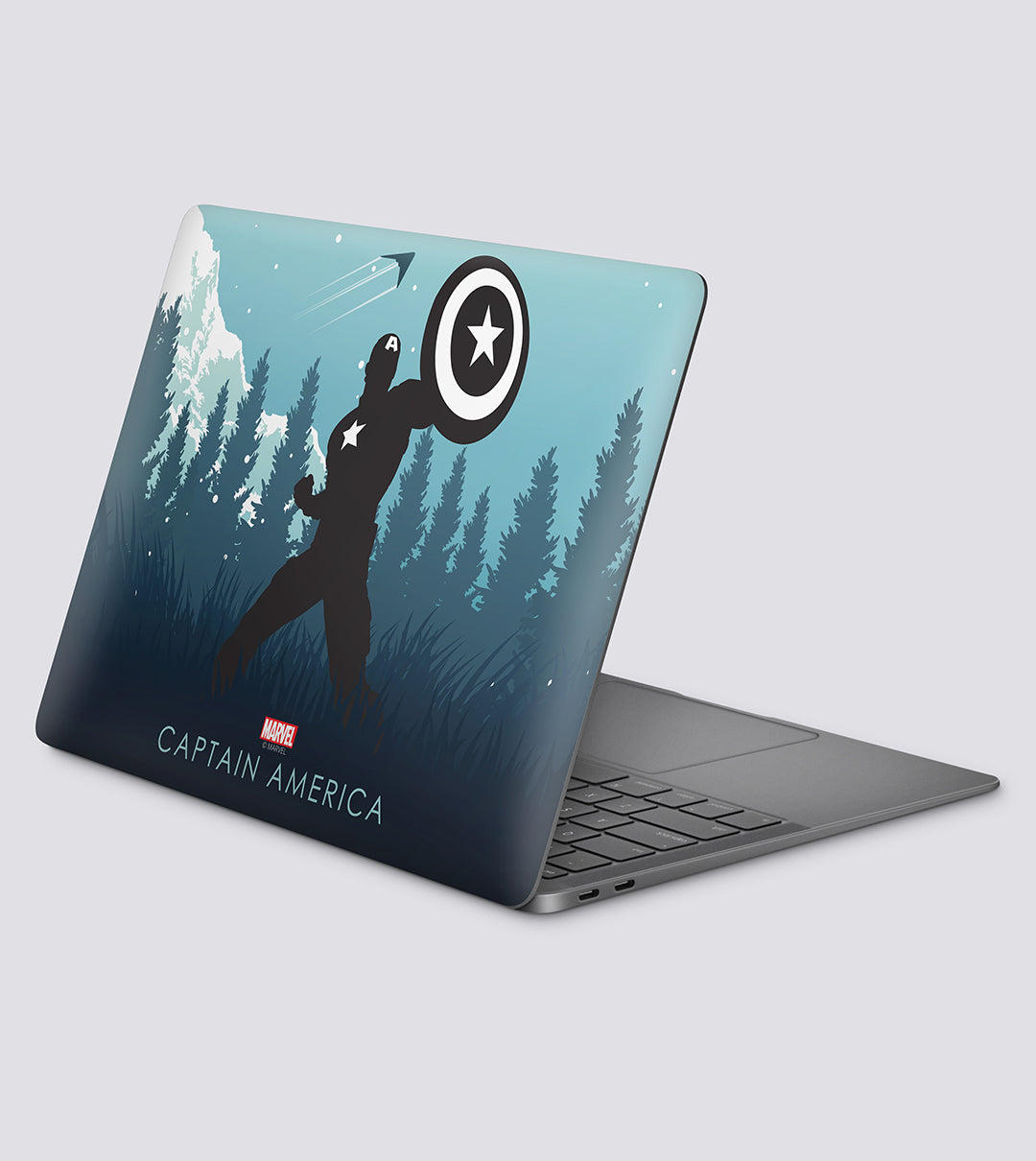 MacBook Air 13-inch Retina 2018 Model A1932 Captain America Silhouette