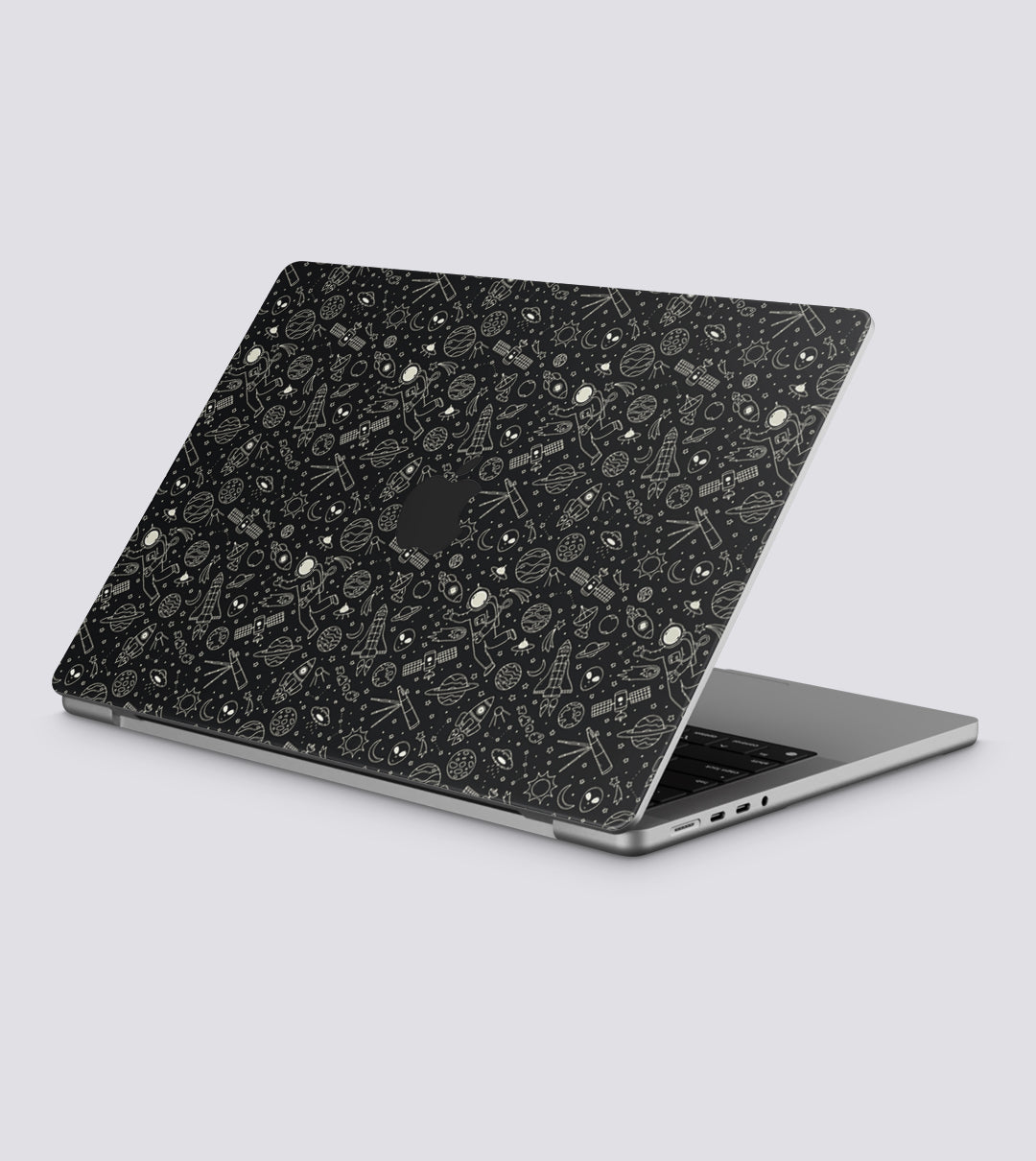 Macbook Pro 14 Inch 2021 Model A2442 Escaping Earth – Layers