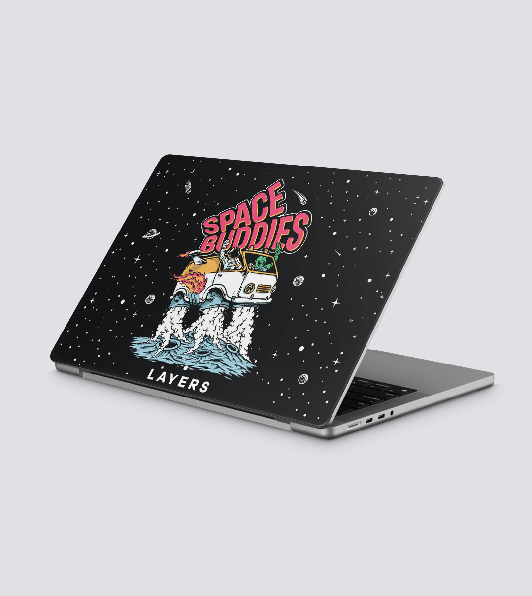 MacBook Pro 14 Inch 2021 Space Buddies