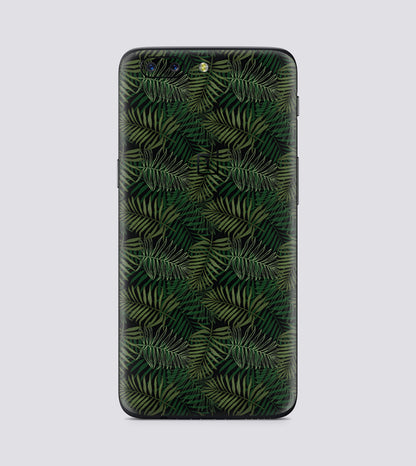 Oneplus 5 Green Botanical