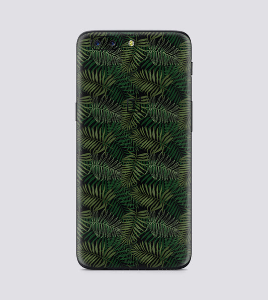 Oneplus 5 Green Botanical