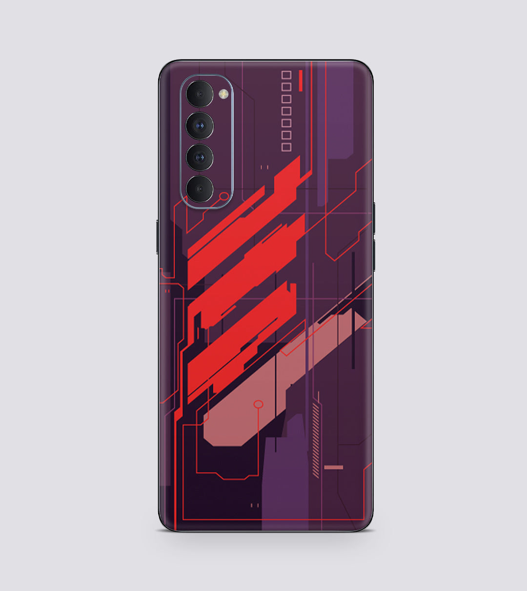 Oppo Reno 4 Pro Hellgate Red