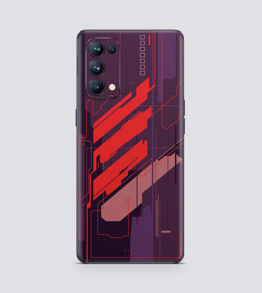 OPPO Reno 5 Pro  Hellgate red