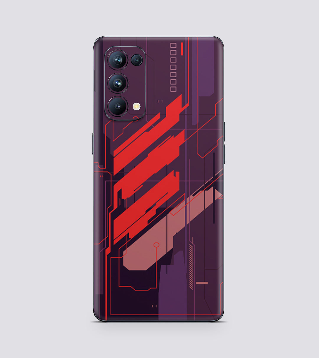 Oppo Reno 5 Pro 5G Hellgate Red