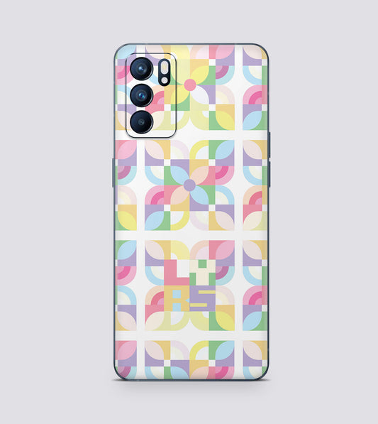 OPPO Reno 6 5G Pastel Petals