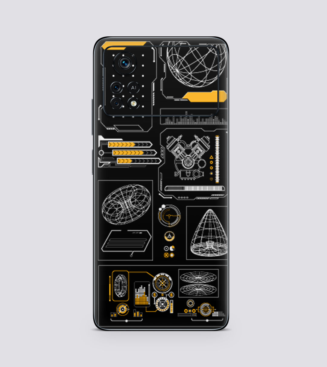 Poco X4 Pro 5G Space Blueprint