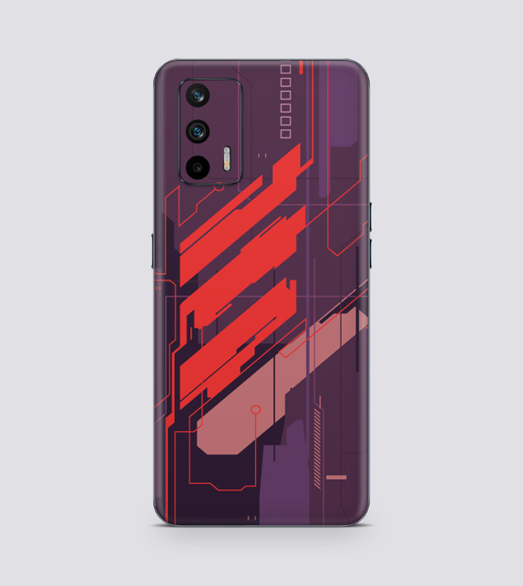 Realme X7 Max Hellgate Red