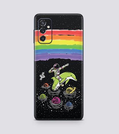 Samsung Galaxy M52 Astro Rainbow