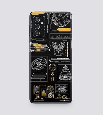 Samsung Galaxy M52 Space Blueprint