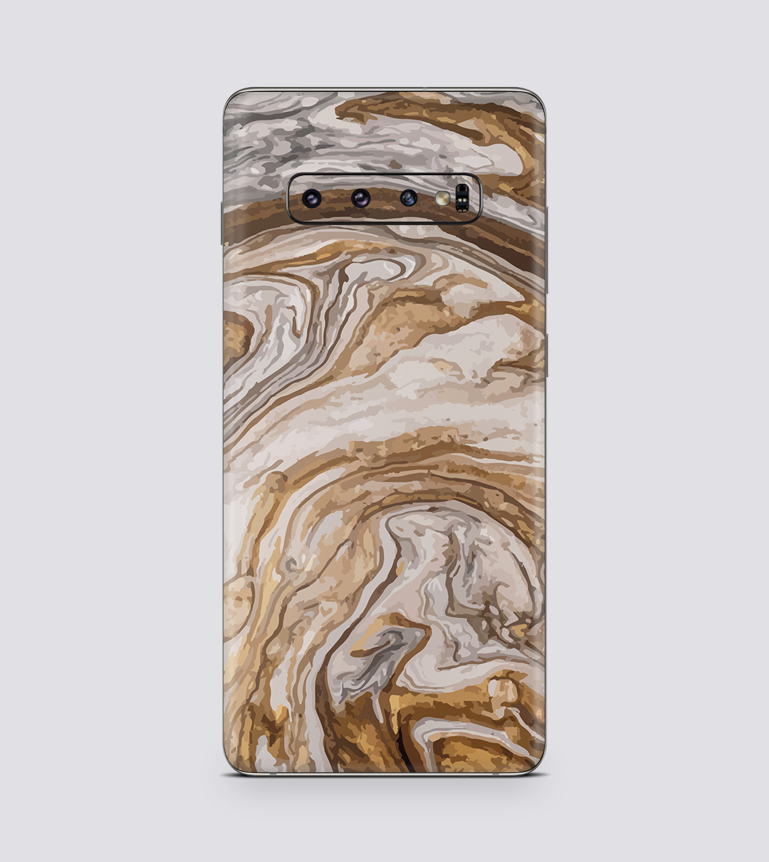 Samsung Galaxy S10 Plus Golden Swirl