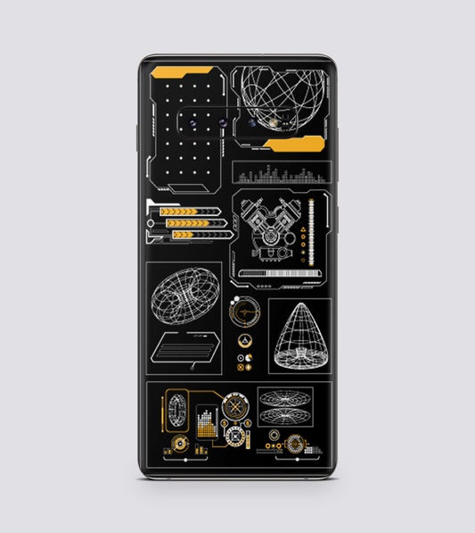 Samsung Galaxy S10 Plus Space Blueprint