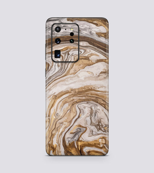 Samsung Galaxy S20 Ultra Golden Swirl