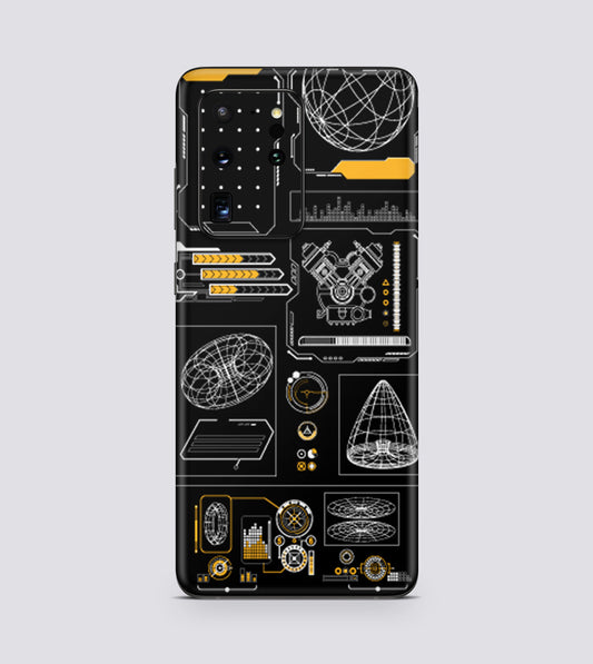 Samsung Galaxy S20 Ultra Space Blueprint