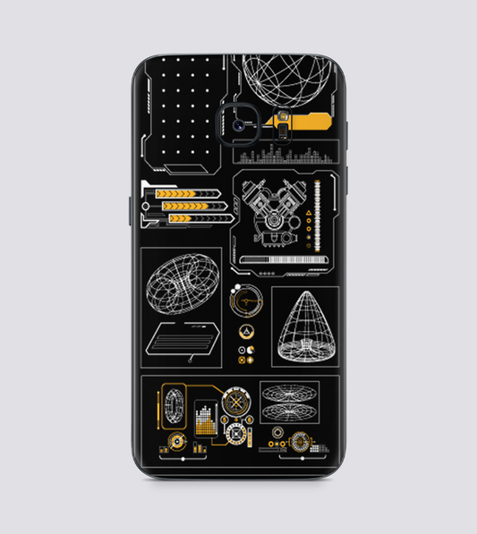 Samsung Galaxy S7 Space Blueprint