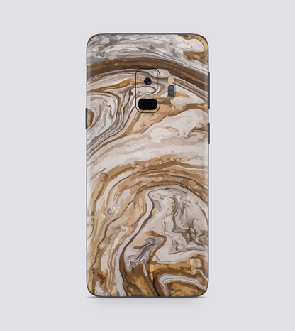 Samsung Galaxy S9 Golden Swirl