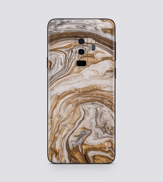 Samsung Galaxy S9 Plus Golden Swirl