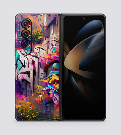 Samsung Galaxy Z Fold 4 Grafitti