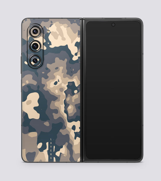 Samsung Galaxy Z Fold 5 Beige Camo Fluid