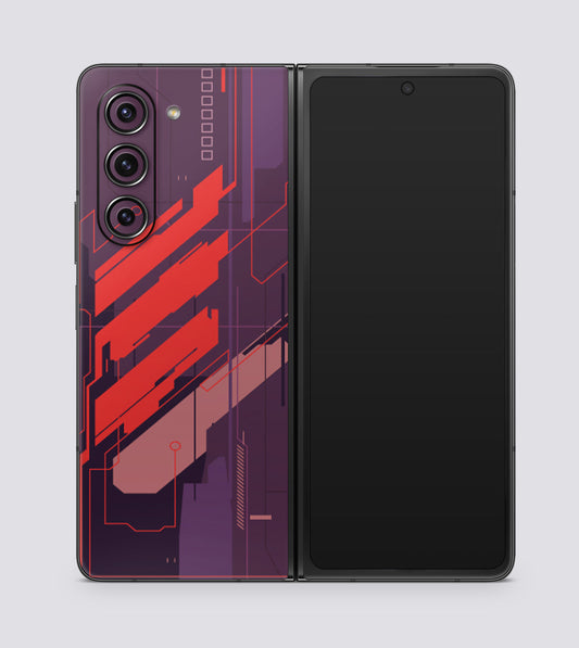 Samsung Galaxy Z Fold 5 Hellgate Red