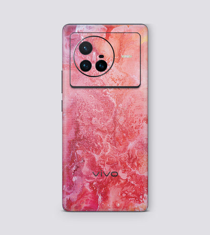 Vivo X80 Cranberry Abstract